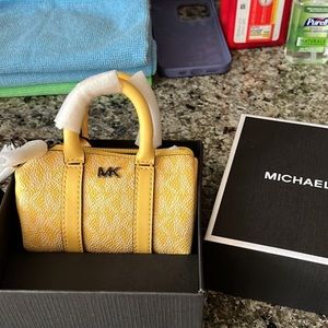 COPY - NWT Michael Kors Mini Duffel Bag Keychain